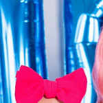 Lala Kent with pink hair