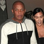 Dr Dre and wife Nicole hold hands after enjoying dinner date at Catch