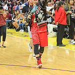 Ace Family Chris Brown Basketball Charity Event at Staples Center
