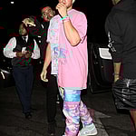 YouTuber Jake Paul arrives at Hyde Lounge for a Halloween party