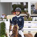 Steve Jobs apos s daughter Eve Jobs competes at an equestrian show in Rome with mom Laurene Powell Jobs