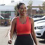 Kenya Moore arriving at Dancing with the Stars Rehearsals