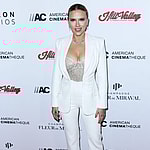 Scarlett Johansson smiling