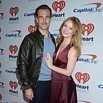 James Van Der Beek and wife Kimberly Brook at the 2017 iHeartRadio Music Festival