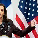 US Vice President Harris Press Conference - Paris