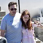 Elon Musk and Grimes at SpaceX's third Hyperloop Pod Competition 2018