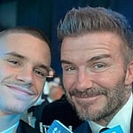 Romeo Beckham's post on his Instagram page