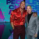 Dwayne Johnson and Jeff Bezos