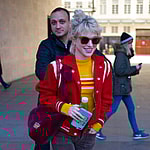 Hayley Williams from American rock band Paramore at BBC Radio 1.