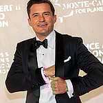 Orlando Bloom at the Monte-Carlo Gala For Planetary Health 2021 photocall.