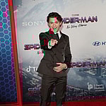 Tom Holland at the Spider-Man: No Way Home