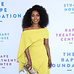 Angela Bassett arriving to the The Rape Foundation Annual Brunch at Private Residence