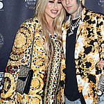 Aaron Carter In Las Vegas with Melanie Martin