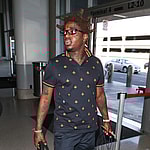 Kodak Black at LAX International Airport