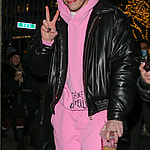 Pete Davidson seen at the NBC studios for his appearance at The Tonight Show Starring Jimmy Fallon in New York City