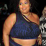 Lizzo at the H Wood Party