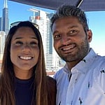 Deepti and Shake from Love Is Blind season 2