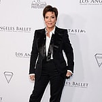 Kris Jenner In Black Suit
