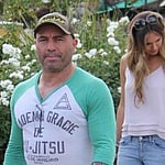Joe Rogan and Family in Calabasas