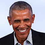 Barack Obama speaks during the closing session of the 2019 Obama Foundation Summit meeting