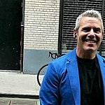 Andy Cohen arrives to the Wendy Williams Show