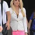Britney Spears leaves her hotel to the Fillmore Miami Beach for Day 3 taping of The X Factor quot Bootcamp quot in Miami Beach