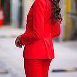 Michelle Young arriving at the apos Jimmy Kimmel Live apos