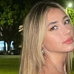 Scarlet Stallone posing for the camera.