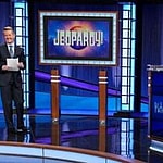 Jeopardy! stage with Ken Jennings