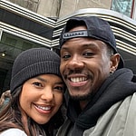Maurissa and Riley in hats