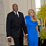 Craig Robinson and Kelly Robinson