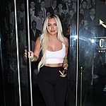 Kylie Jenner's best friend Stassie Karanikolaou is seen leaving Catch LA restaurant in West Hollywood. 15 Nov 2019 Pictured: Stassie Karanikolaou. Photo credit: Photographer Group/MEGA TheMegaAgency.com +1 888 505 6342 (Mega Agency TagID: MEGA551341_001.jpg) [Photo via Mega Agency]