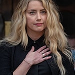 Amber Heard at The Royal Courts of Justice