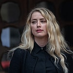 Amber Heard at The Royal Courts of Justice