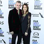 Ray Liotta and Jacy Nittolo arrive at the 2020 Film Independent Spirit Awards