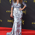 Leah Remini at the 2019 Creative Arts Emmy Awards