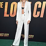 Los Angeles Premiere of Paramount Pictures' "The Lost City". Regency Village Theatre, Los Angeles, California. Pictured: Anna Shumate. EVENT March 21, 2022. 21 Mar 2022 Pictured: Charly Jordan. Photo credit: AXELLE/BAUER-GRIFFIN / MEGA TheMegaAgency.com +1 888 505 6342 (Mega Agency TagID: MEGA840647_087.jpg) [Photo via Mega Agency]