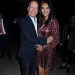 Bruce Willis and Emma Heming Willis at the NYFF Closing Night Gala