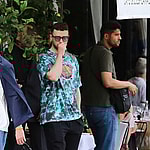 Justin Timberlake and Jessica Biel went for a walk in Paris on the Alexandre III bridge