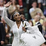 Serena Williams is positive after Wimbledon loss