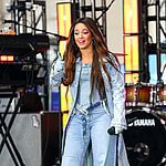 Camila Cabello performing at the apos Today apos Show