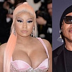 Portraits of Nicki Minaj, LL Cool J & Jack Harlow