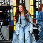 Camila Cabello performing at the apos Today apos Show