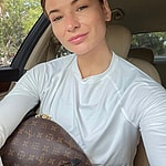 Maryna Moroz takes a selfie.