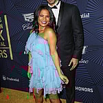 Nia Long and Ime Udoka attend the BET's 2017 American Black Film Festival Honors Awards