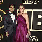 Kumail Nanjiani, Emily V Gordon at the HBO Emmy After Party