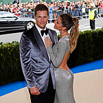 Tom Brady and Gisele Bundchen at the 2017 Costume Institute Gala