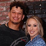 Portrait of Brittany & Patrick Mahomes