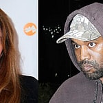 Portraits of Caitlyn Jenner and Kanye West