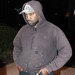 Kanye West leaving the gym in Los Angeles